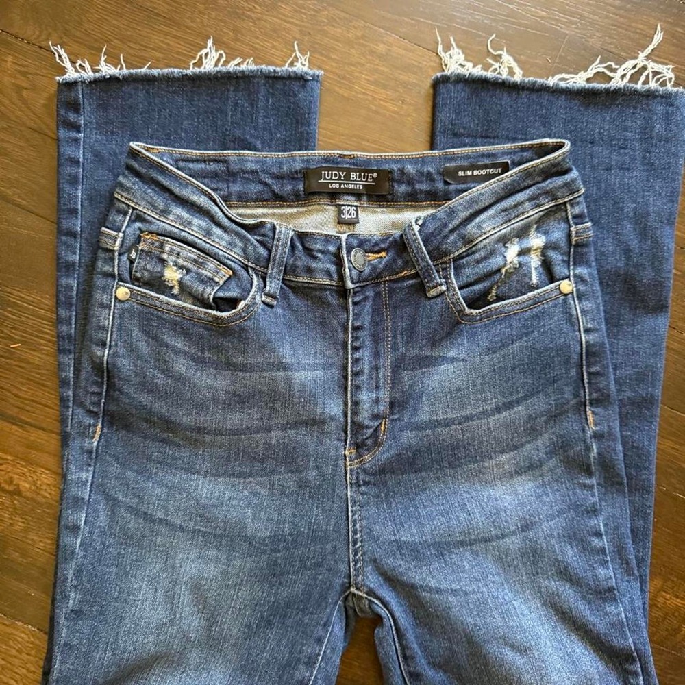 Judy Blue blue denim bootcut jeans
